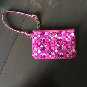 Coach wristlet